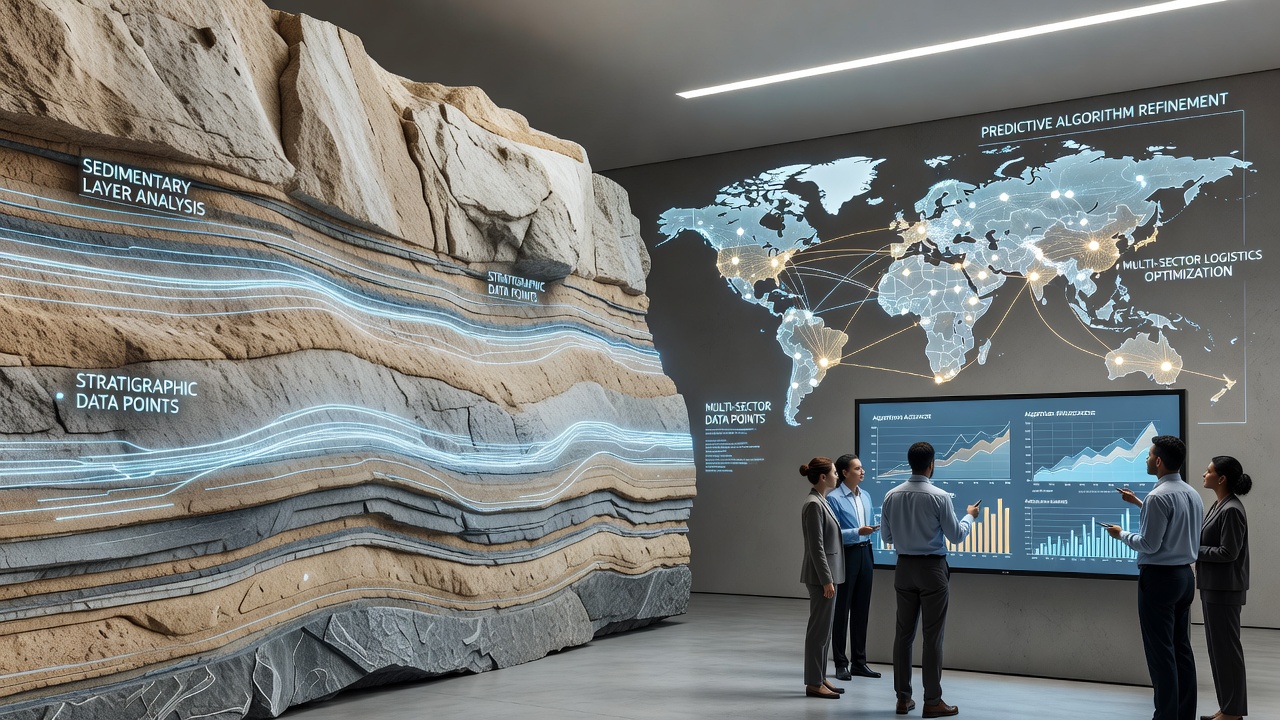 Tracing the Role of Layered Stone Formations in Refining Predictive Algorithms for Multi-Sector Logistics Networks